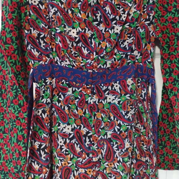 Rixo Trisha Silk Midi Dress - Picture 6 of 13